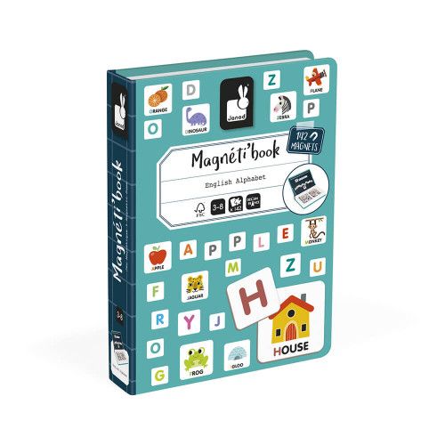 Magnetibook - English Alphabet - Janod
