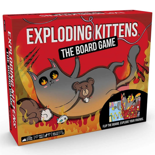 Exploding Kittens - The Board Game - Super Fan Edition