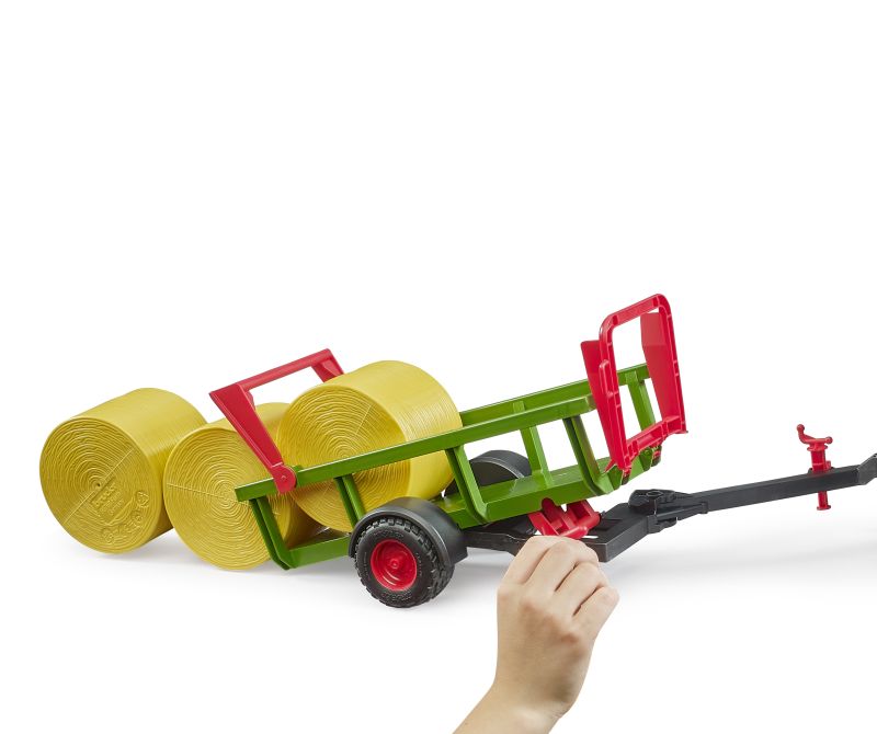 Self Loading Bale Trailer - 02204 - Bruder