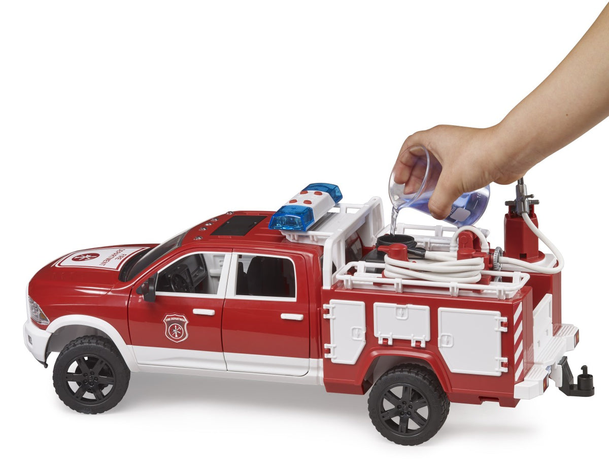 RAM Fire Rescue Truck with Lights and Sounds - 02544 - Bruder
