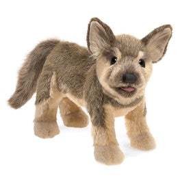 German Shepherd Puppy - Hand Puppet - Folkmanis