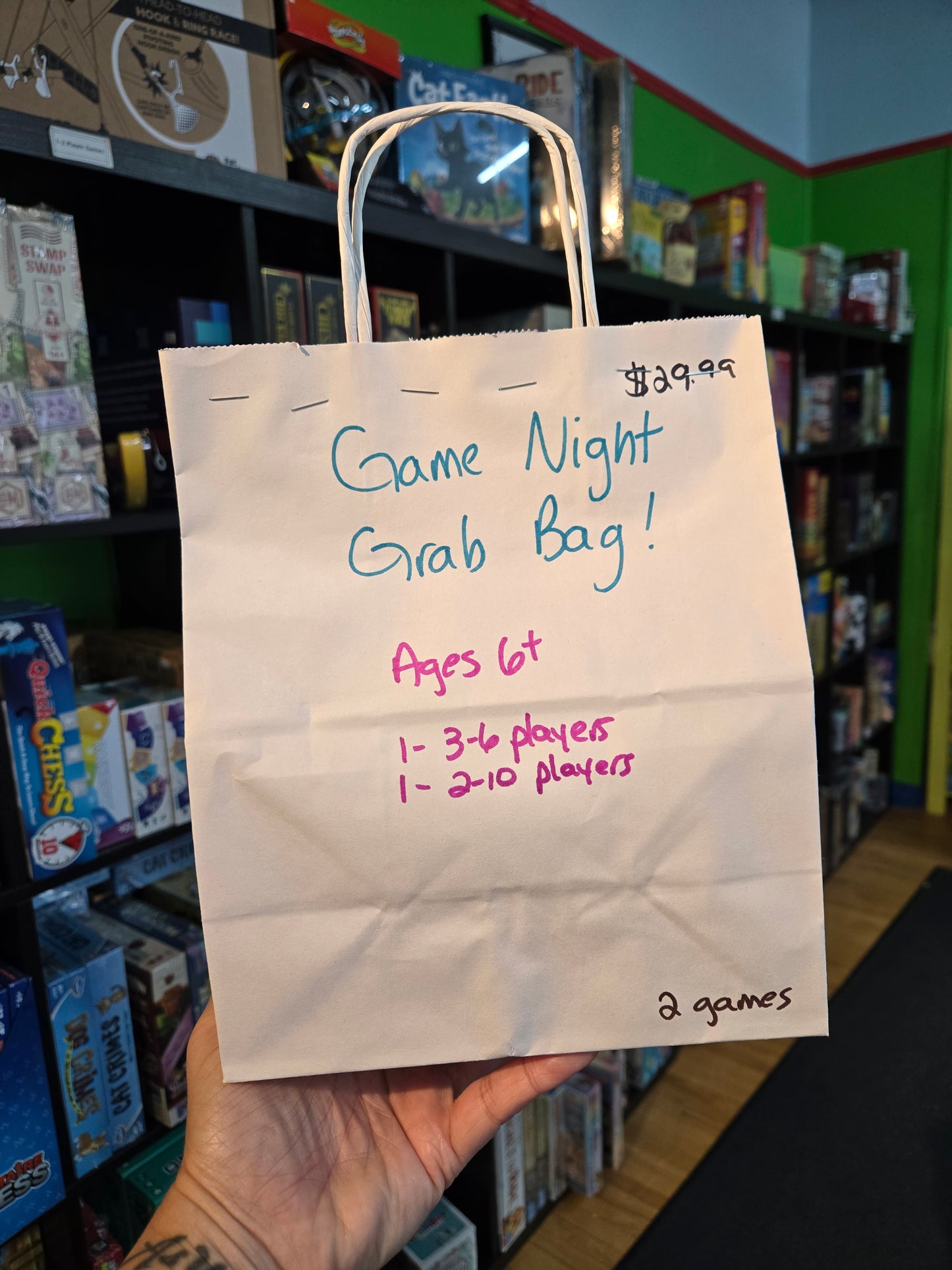 Game Night Grab Bag - $29.99