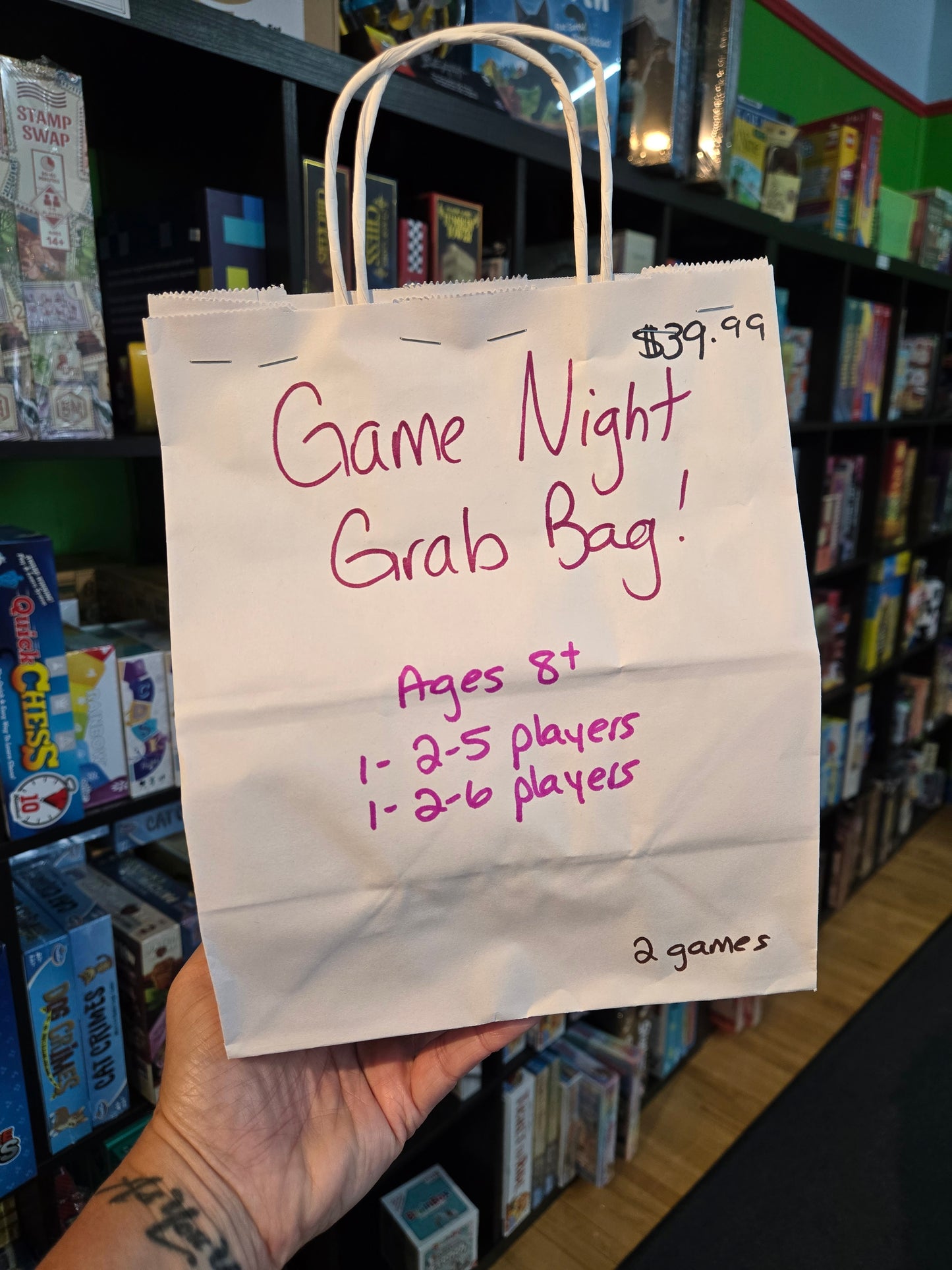 Game Night Grab Bag - $39.99