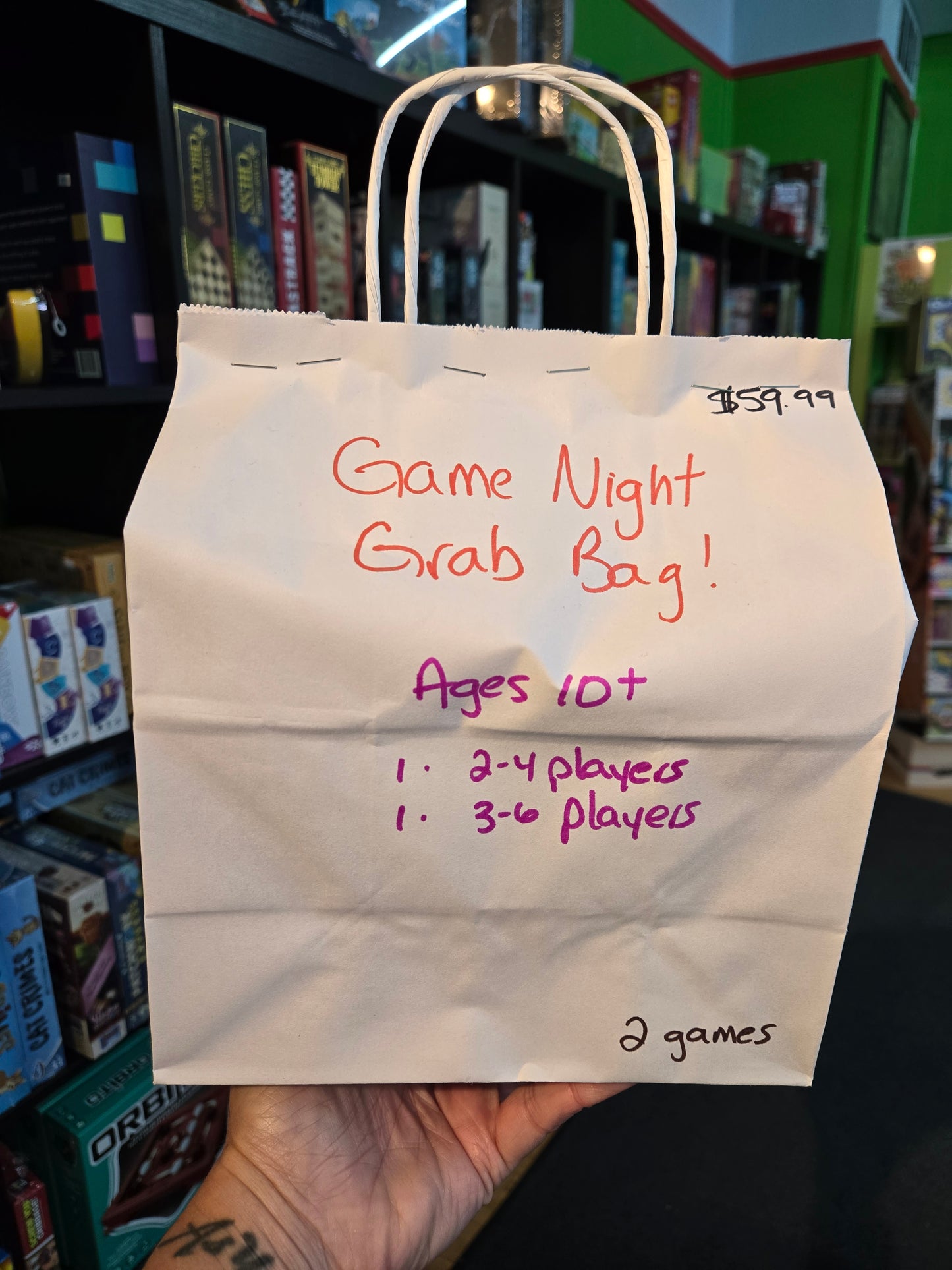 Game Night Grab Bag - $59.99