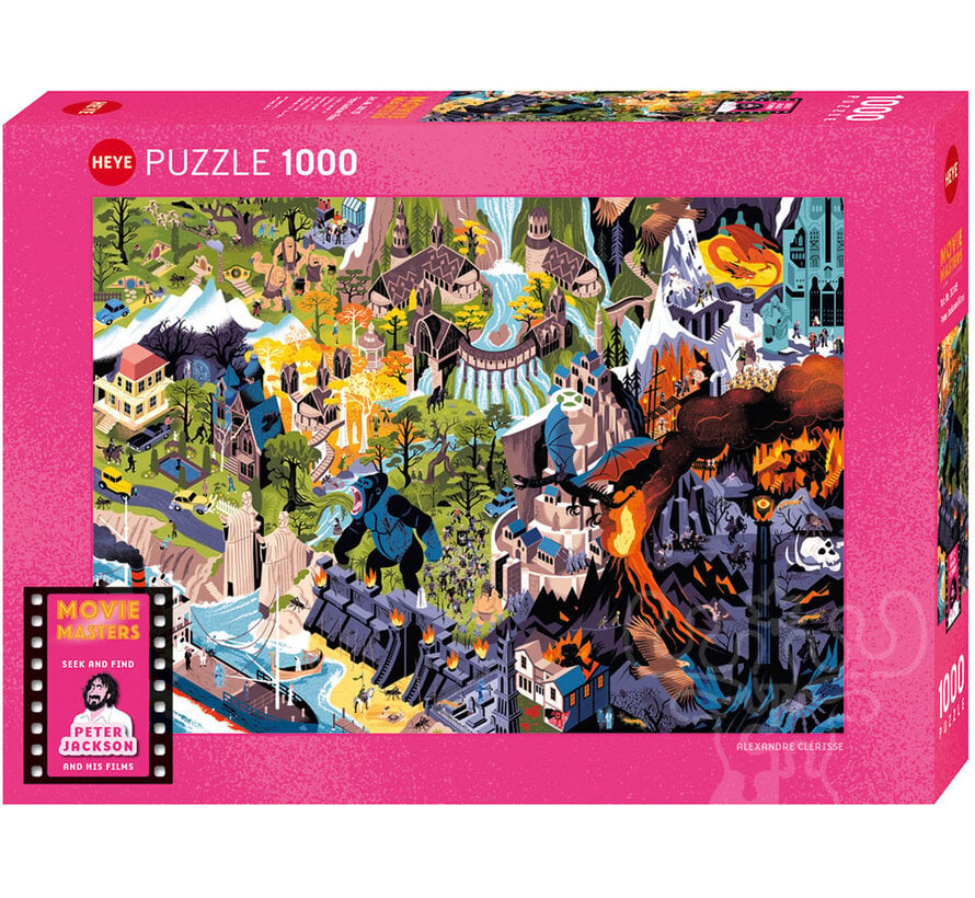1000 Piece - Movie Masters - Peter Jackson Films