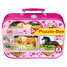 4 Puzzles - One Tin - Horses