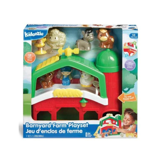 Barnyard Farm Playset - Kidoozie