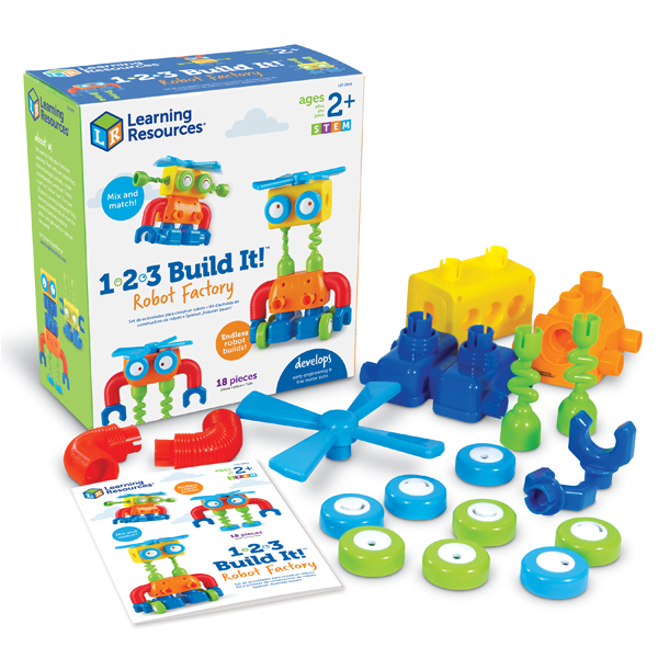 123 Build It! Robot Factory - Learning Resources