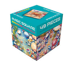 49 Piece - Magic Square Puzzle - Tidal Pool