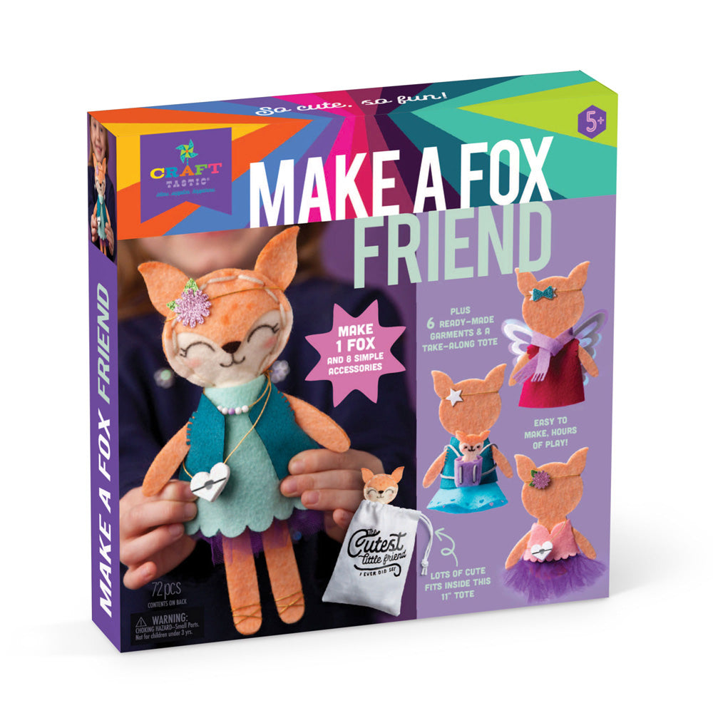 Make A Fox Friend Craft Kit - Craft-Tastic