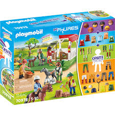 My Figures - Horse Ranch Playset - 70978 - Playmobil