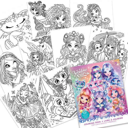 Colouring Book - Nebulous Stars