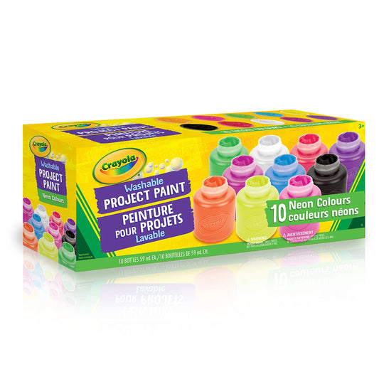 Paint - Washable Neon Colours - Crayola