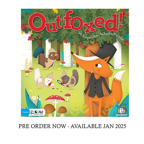 Outfoxed! A Cooperative Whodunit Board Game - Gamewright