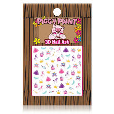 Nail Stickers - 3D Princess - Piggy Paint
