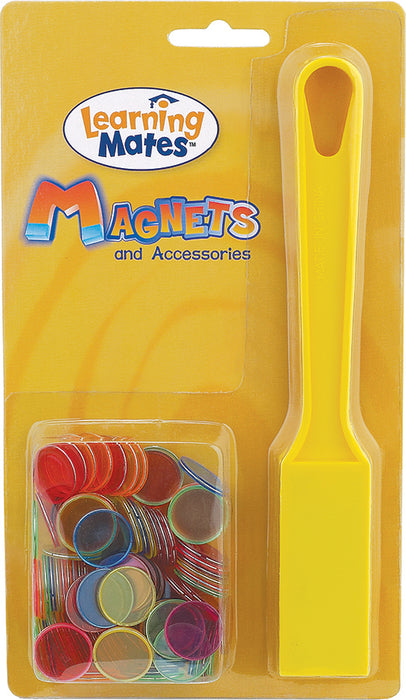 Magnetic Wand With 100 Steel Ringed Chips - Outset