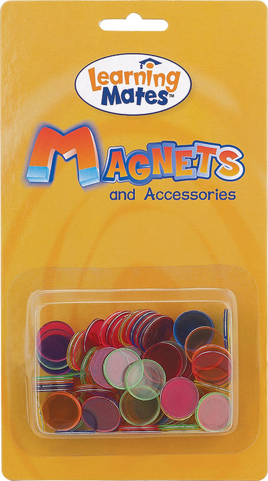 Magnetic Steel Ringed Chips - 100 Count