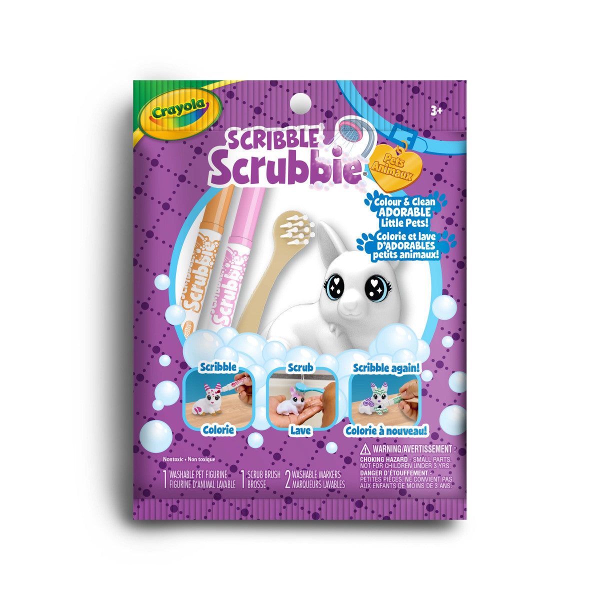 Scribble Scrubbie Pets (Assorted) - Crayola