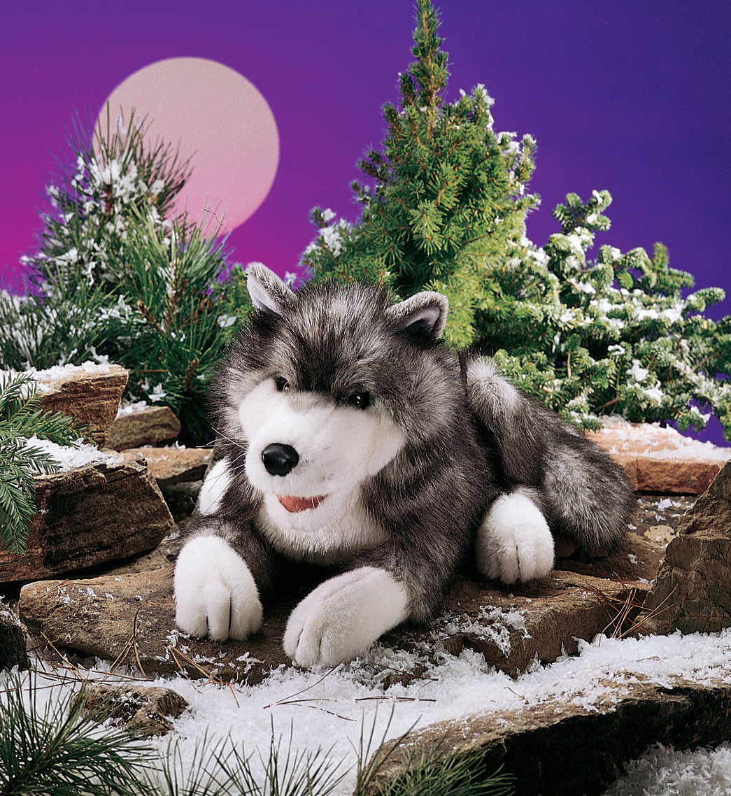 Timber Wolf - Hand Puppet - Folkmanis