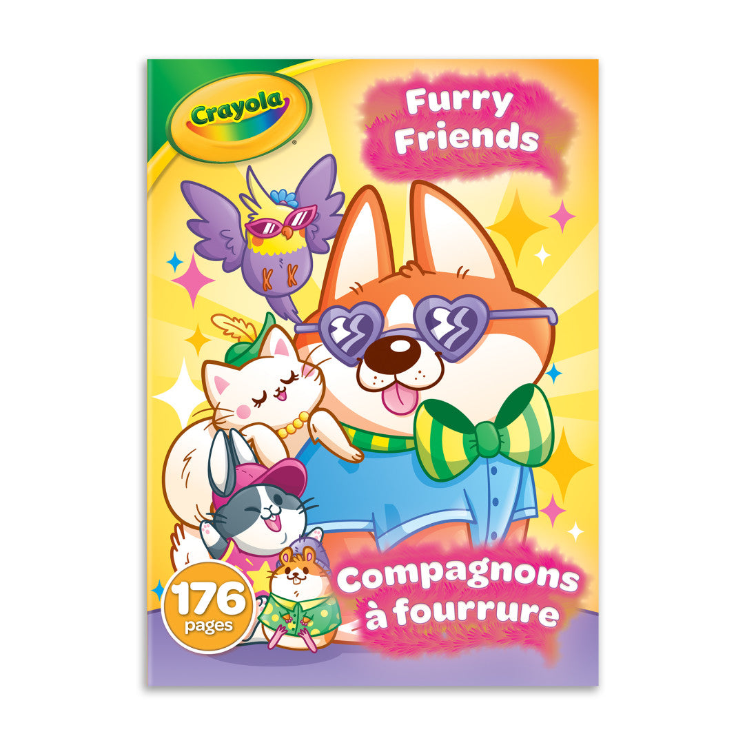 Colouring Book - Furry Friends - Crayola