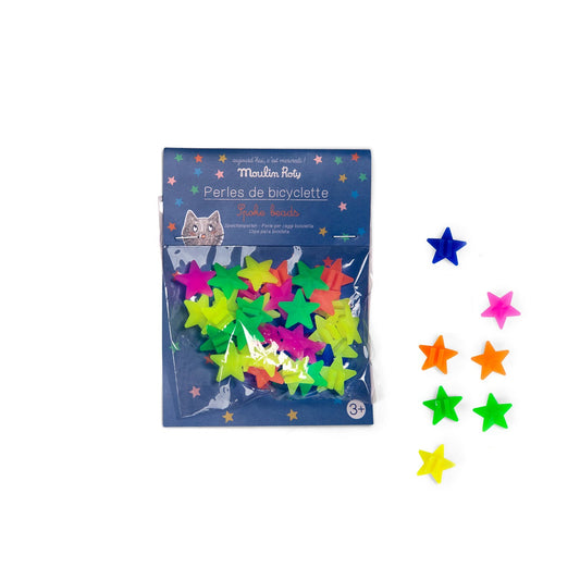 Bike Spoke Beads - Stars - Moulin Roty