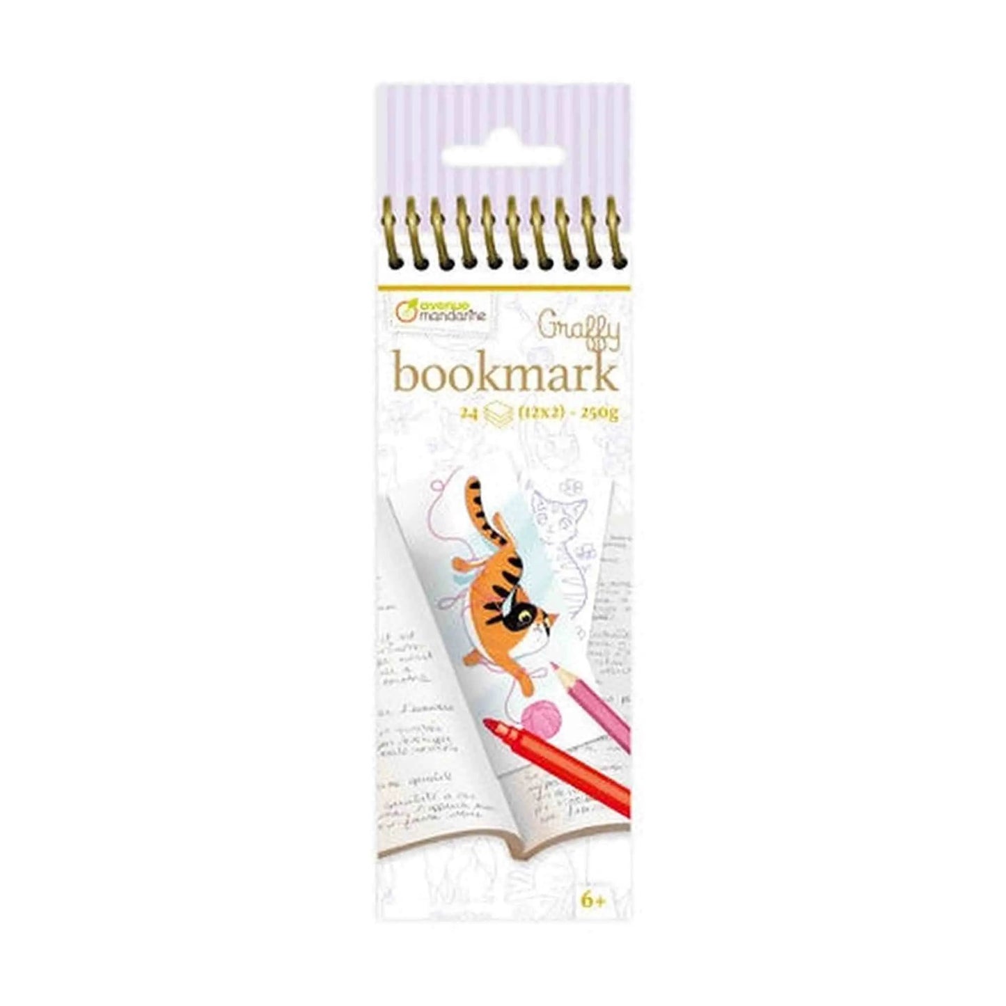 Colour Your Own Bookmarks - Cats