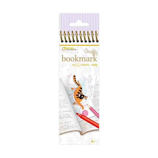 Colour Your Own Bookmarks - Cats